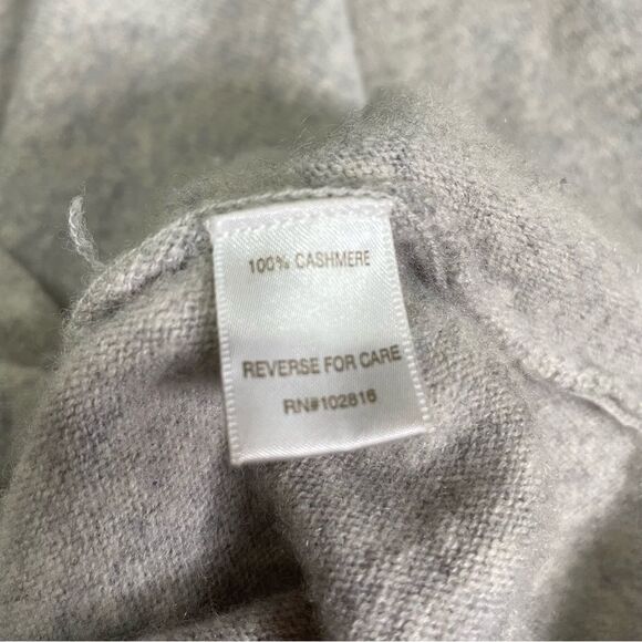 Garnet Hill Cashmere Batwing Cape Slouchy Sweater Small - Picture 9 of 11